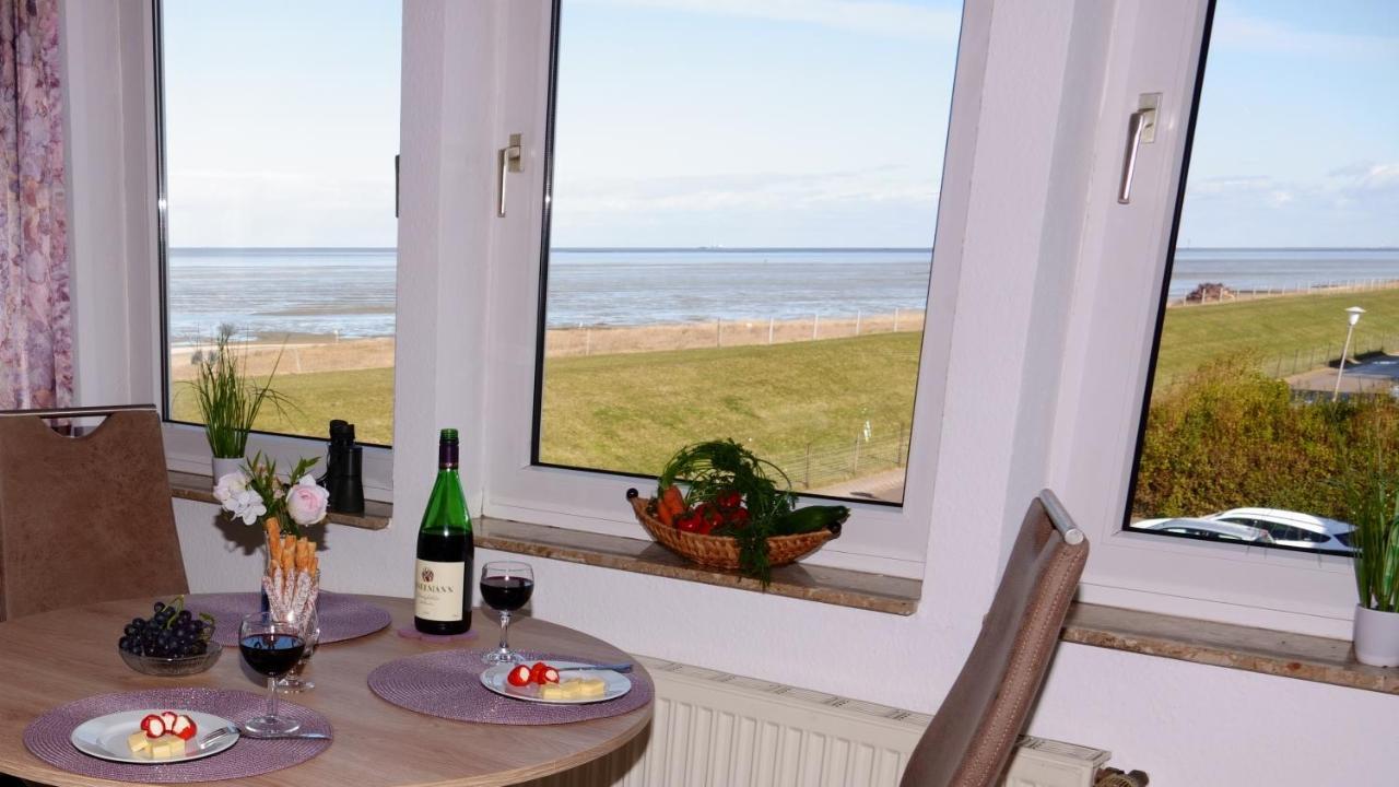 Apartment Whg 11 Im Haus Nordseeperle - Gemütliche Ferienwohnung In Direkter Strandlage Mit Meerblick Cuxhaven